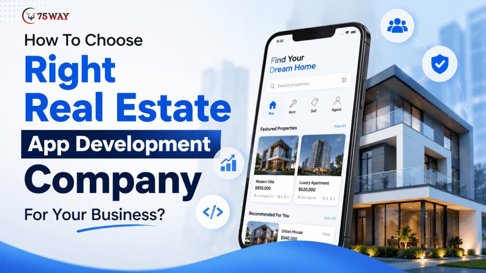 Photo shared by 75way Technologies: A real estate app can become a valuable digital channel for property discovery, lead generation, ren