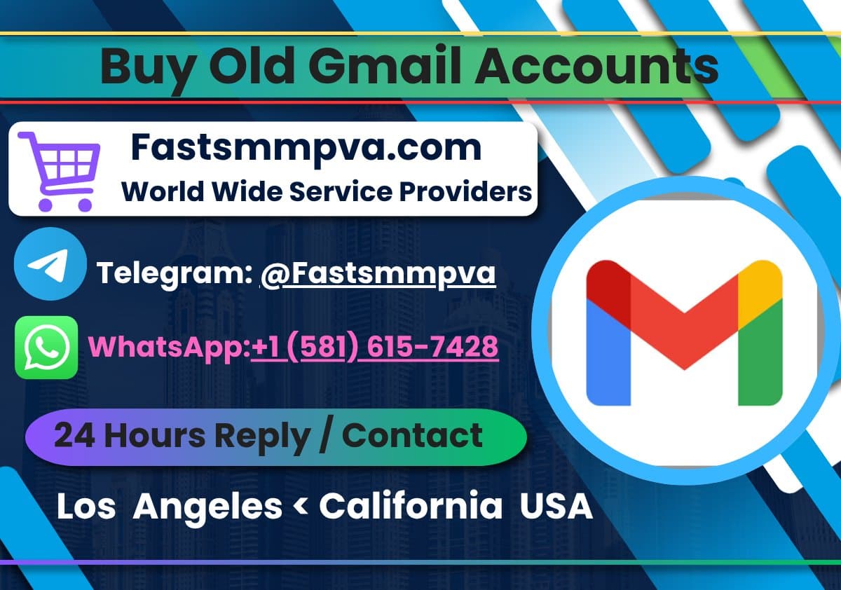 Photo shared by Fastsmmpva: Buy Old Gmail Accounts
https://fastsmmpva.com/product/buy-old-gmail-accounts/
Telegram: @fastsmmpv