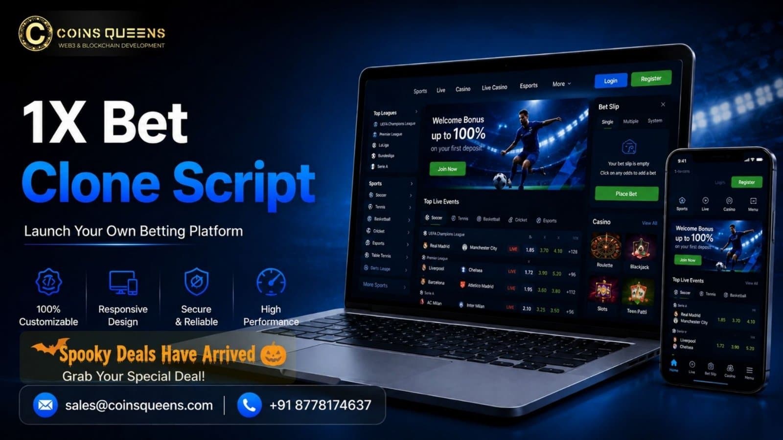 Photo shared by SterlinCooper: Expand your iGaming business with 1XBET Clone Script development featuring sportsbook modules and be
