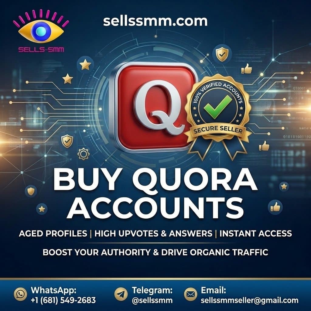 Photo shared by Matteo Patterson: Need Quora Accounts?

Get reliable Quora account solutions for users who need smooth access, quali