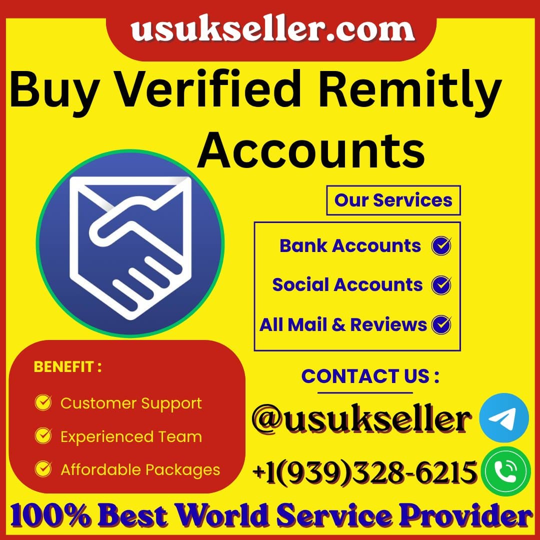Photo shared by Buy Old Gmail Accounts: Buy Verified Remitly Account – 100% Verified & Fast Delivery
➥ 24/7 Hours Reply/Contact :-
➤ WebSi