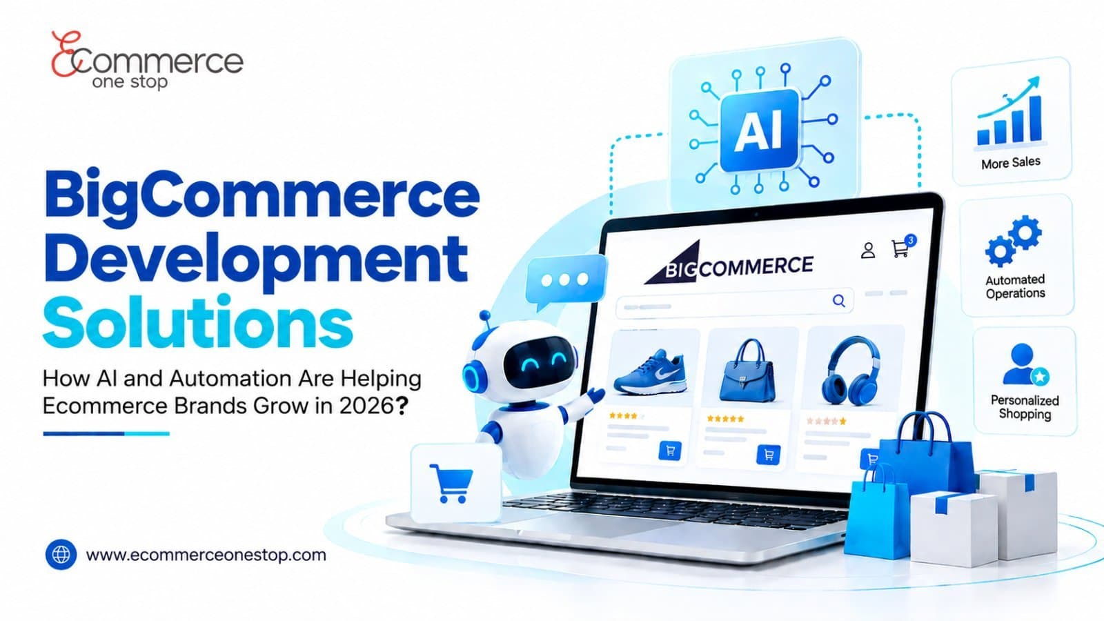 Photo shared by EcommerceOneStop: AI and automation are changing how online stores manage inventory, customer support, product recomme
