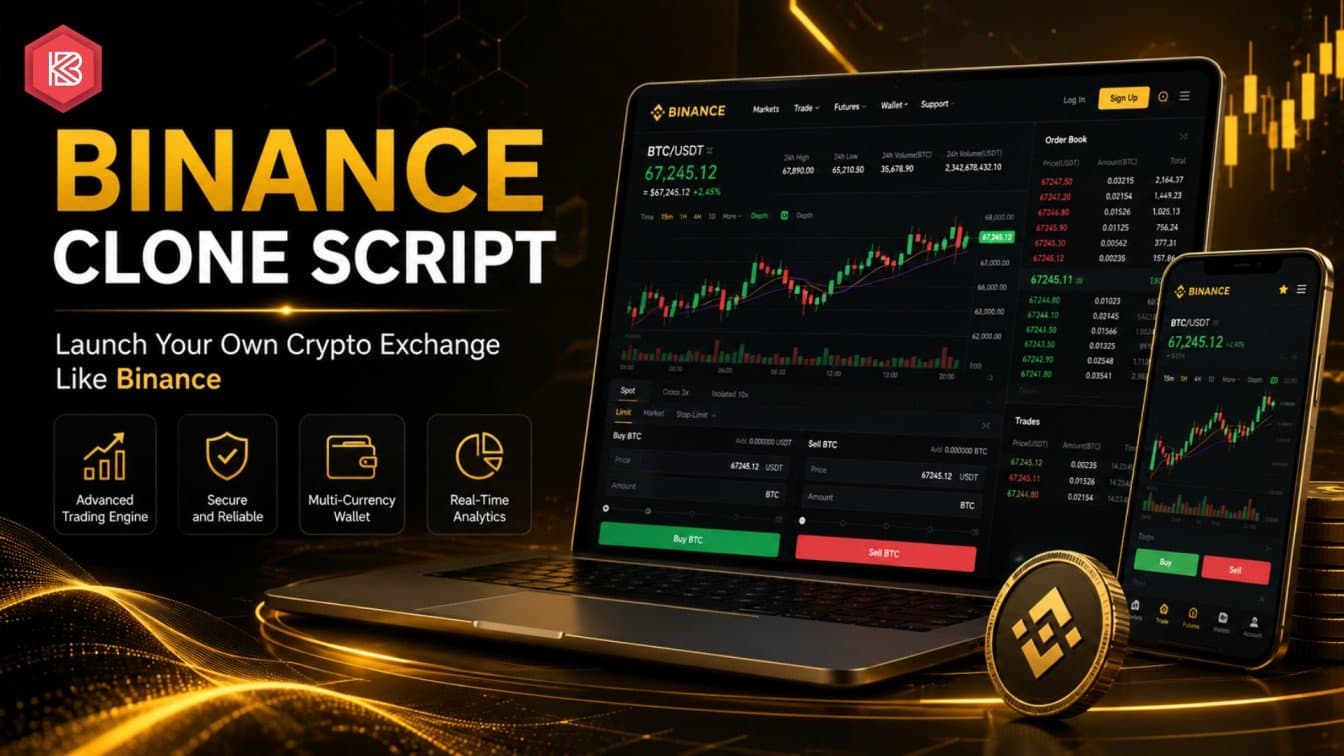 Photo shared by Brayden lucas: Launch your crypto exchange with a Binance Clone Script featuring customization, multi-crypto suppor