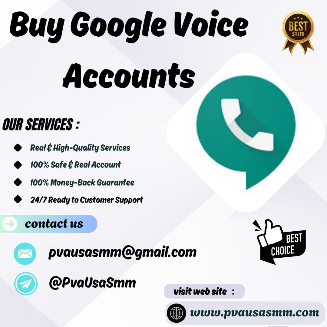 Photo shared by pvausasmm: Buy Google Voice Accounts

https://pvausasmm.com/product/buy-google-voice-accounts/

24 Hours Re