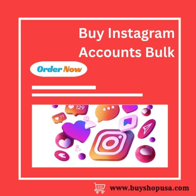 Photo shared by Phoebe Murray: Buy Instagram Accounts Bulk to Promote Your Brand Effectively

If you want to more information jus