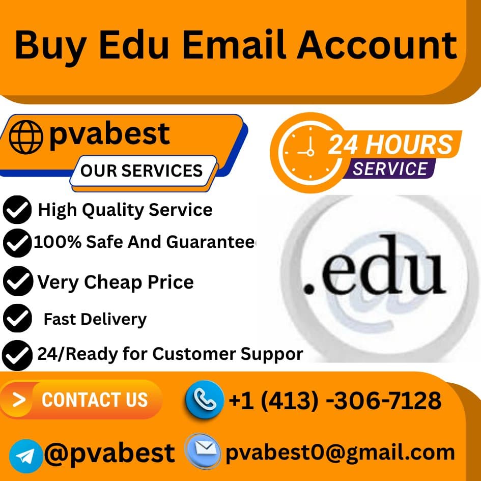 Photo shared by Top 33 Platforms to Buy Aged Gmail Accounts in the USA: #Buy Edu Email Accounts
Buy Edu Email Accounts
https://pvabest.com/product/buy-edu-email-account/