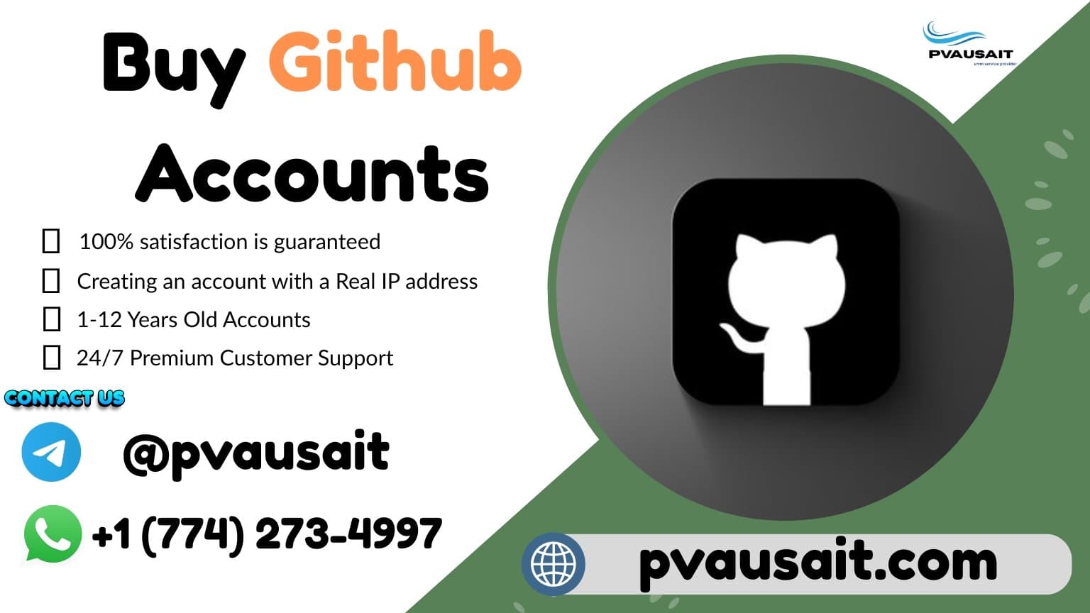 Photo shared by Buy Old Gmail Accounts: Buy GitHub Accounts

24 Hours Reply/Contact
Whatsapp : +1 (774) 273-4997
Telegram : @pvausait
h