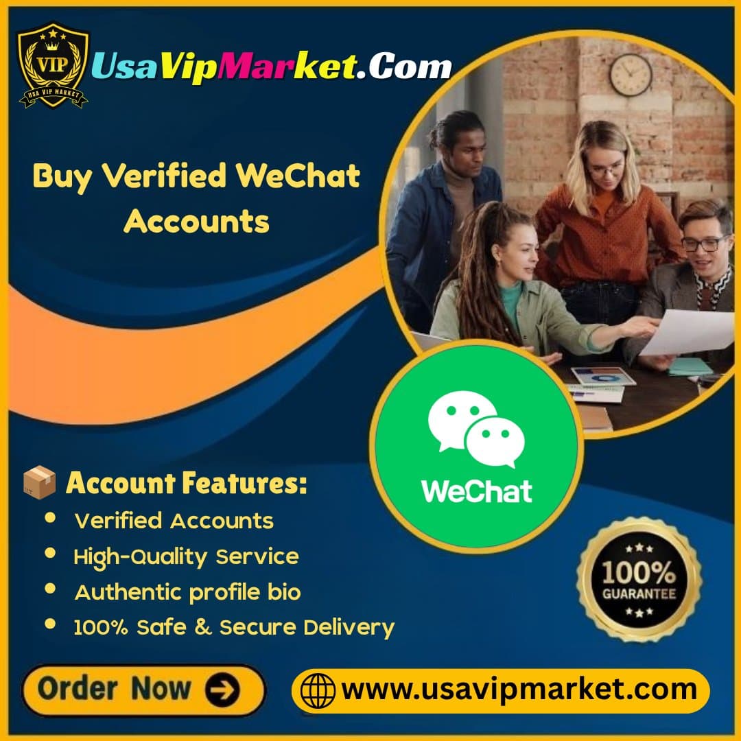 Photo shared by Buy Google Play Console Accounts: Buy WeChat Accounts
👉 Visit Now: {🌐- https://usavipmarket.com/product/buy-wechat-accounts/ }

➥