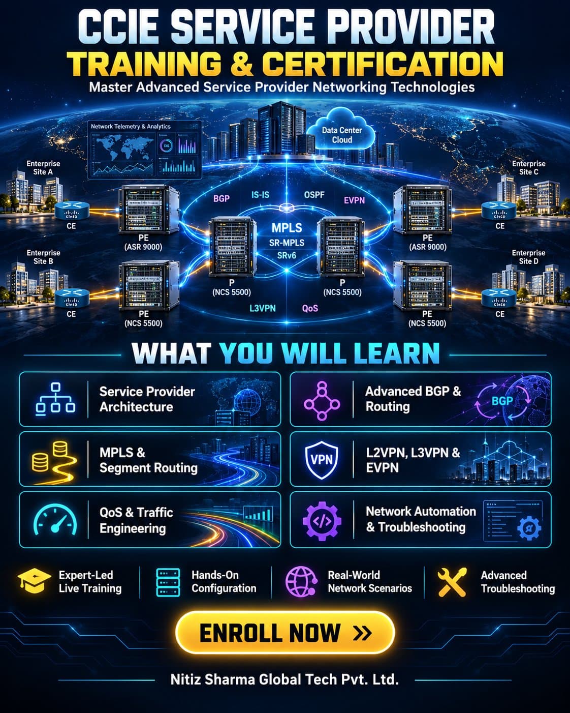 Photo shared by gayani: CCIE Service Provider training builds advanced service provider networking expertise through structu