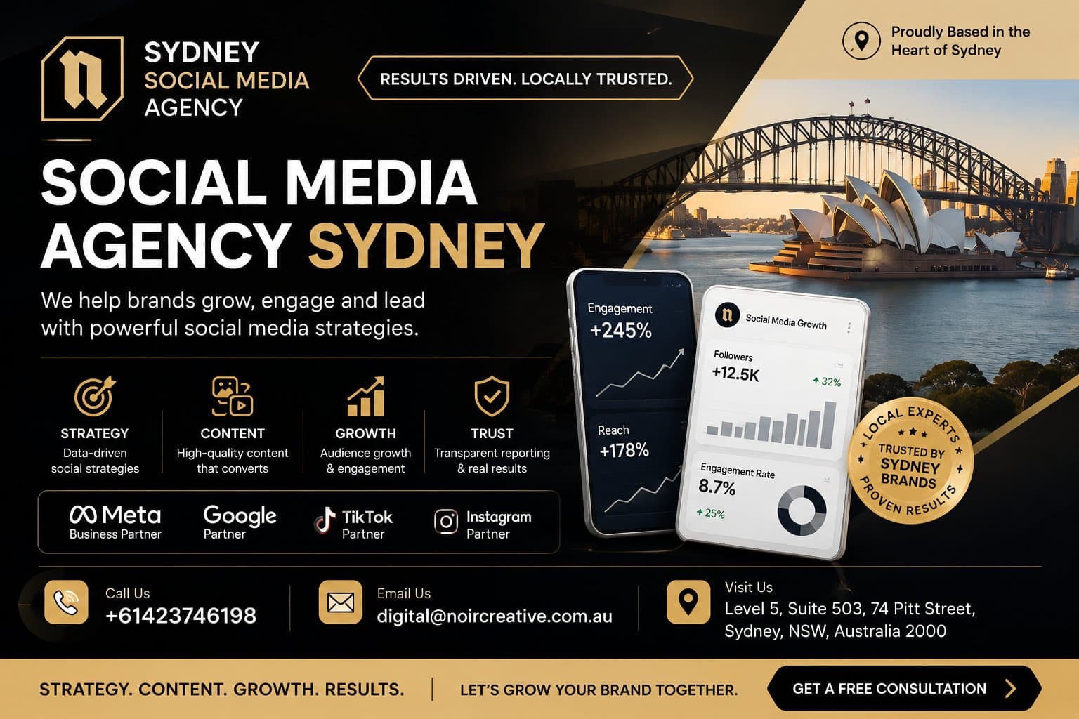 Photo shared by Sydney Social Media Agency: Finding a reliable social media agency Sydney businesses can trust involves more than comparing post