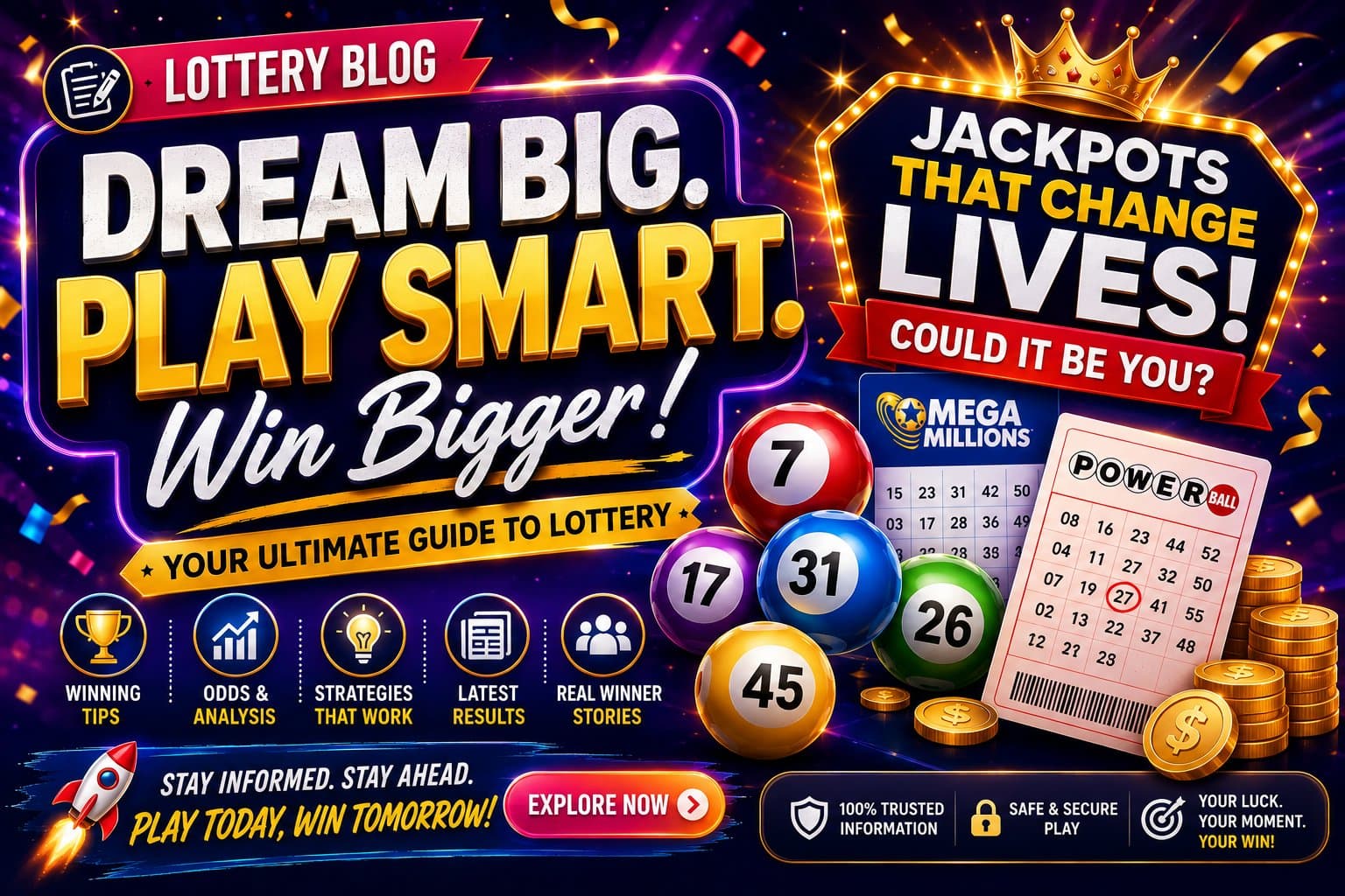 Photo shared by jamessmith: International lotteries attract worldwide attention when their prizes reach hundreds of millions or 