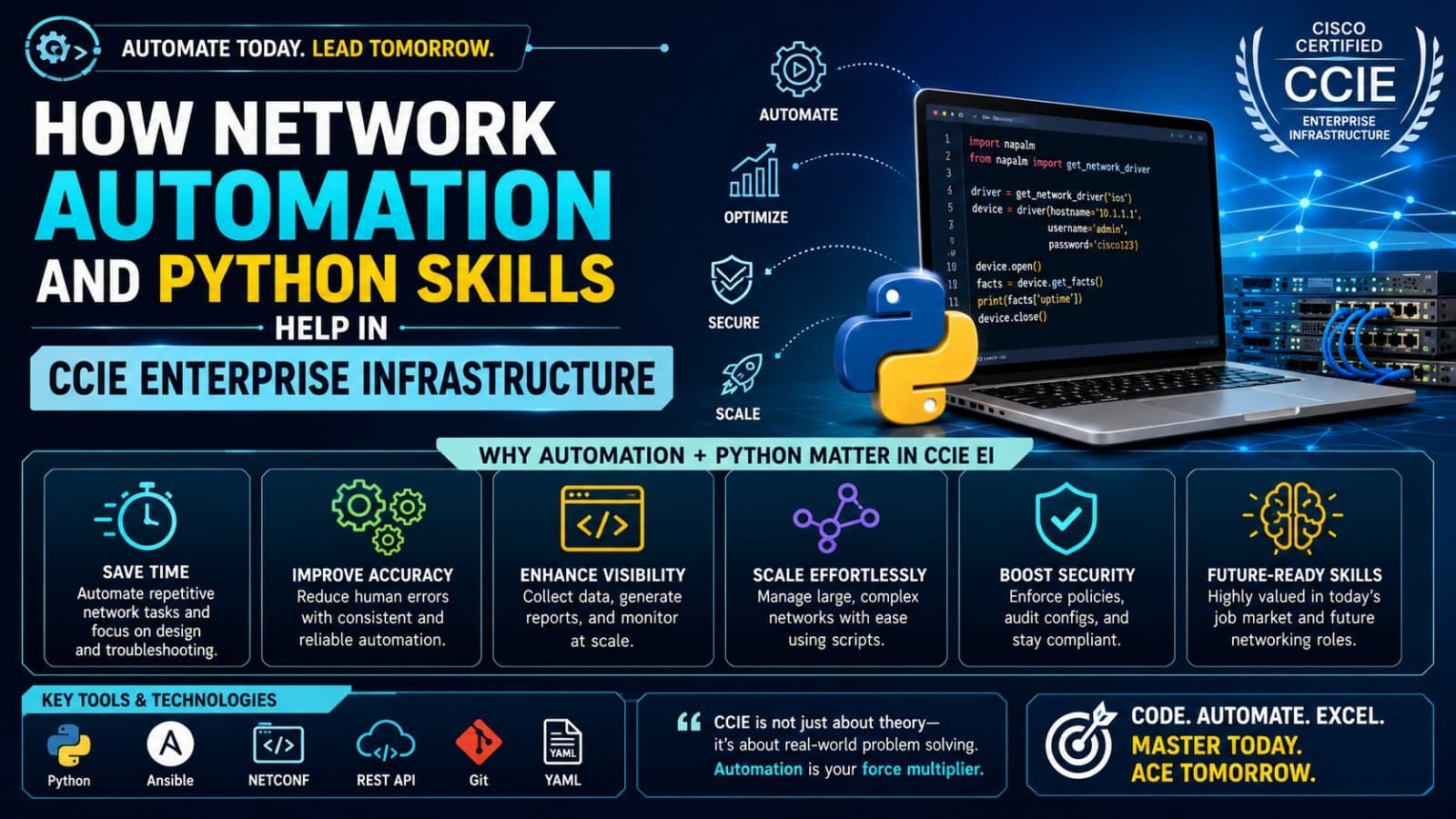 Photo shared by Nitizsharma: CCIE Enterprise Infrastructure Training in New York, USA. Accelerate your networking career with CCI