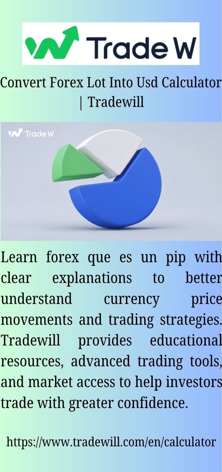 Photo shared by business service: Convert Forex Lot Into Usd Calculator | Tradewill

Learn forex que es un pip with clear explanatio