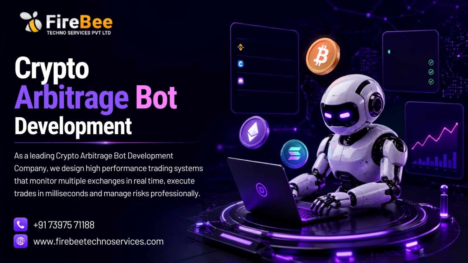 Photo shared by nelson123: Building Crypto Arbitrage Bot Development requires more than price monitoring. Developers need real-