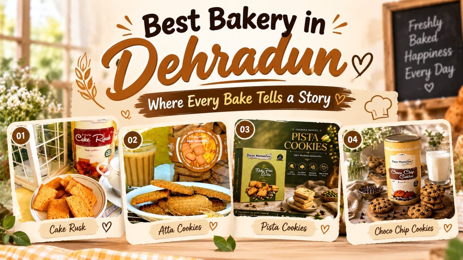 Photo shared by DoonMemories: Best Bakery in Dehradun Where Every Bake Tells a Story

Finding the Best Bakery In Dehradun is abo