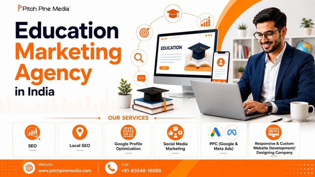 Photo shared by Pitch Pine Media: The education industry is becoming more competitive, and having a strong online presence is now esse