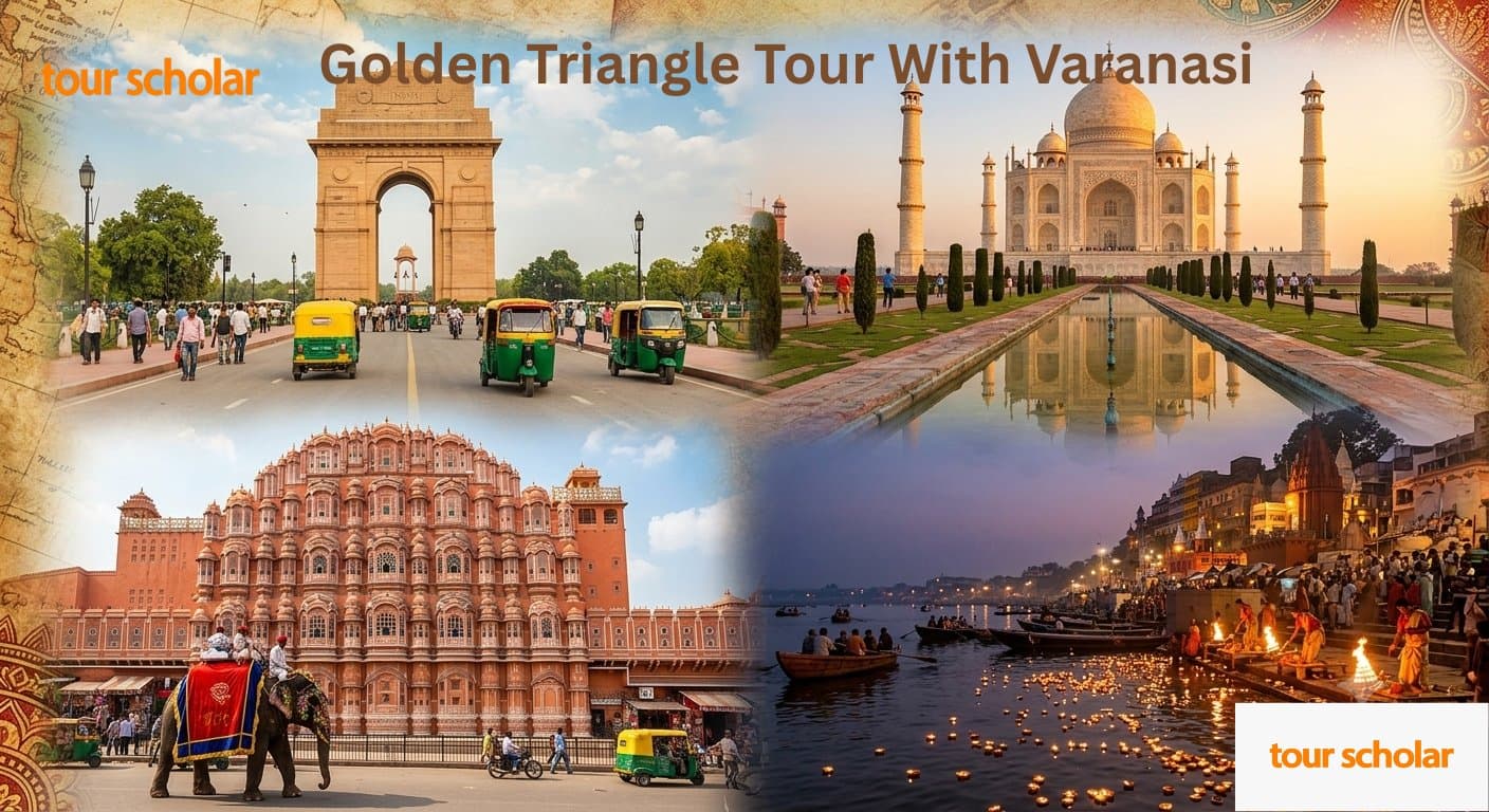 Photo shared by Tour Scholar: Golden Triangle Tour With Varanasi by Tour Scholar
A Golden Triangle Tour With Varanasi blends Indi