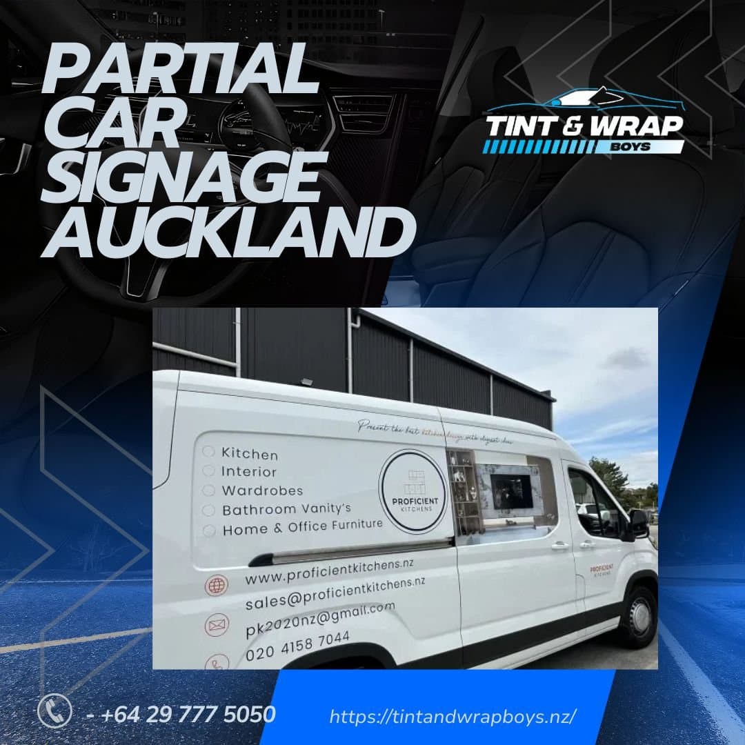 Photo shared by Tint and Wrap Boys: Partial car signage Auckland
https://tintandwrapboys.nz/car-signage-auckland/