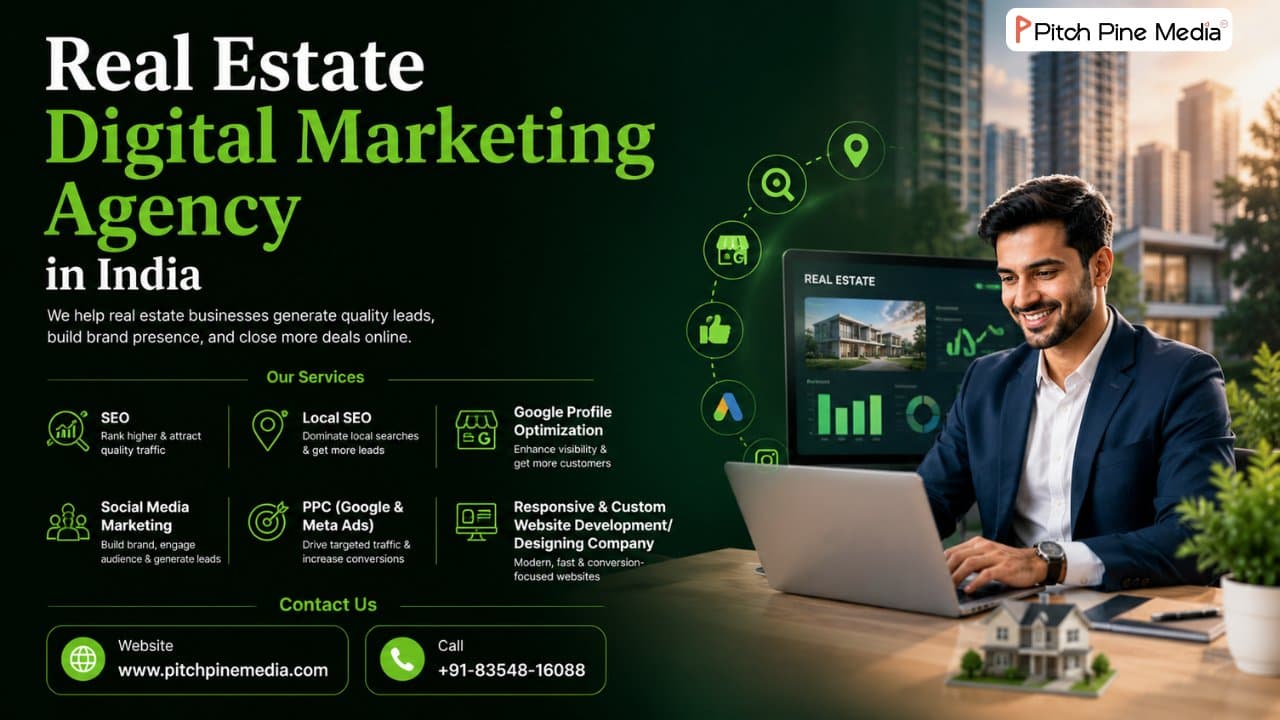 Photo shared by Pitch Pine Media: Build a powerful online presence for your property business with Pitch Pine Media through SEO, paid 