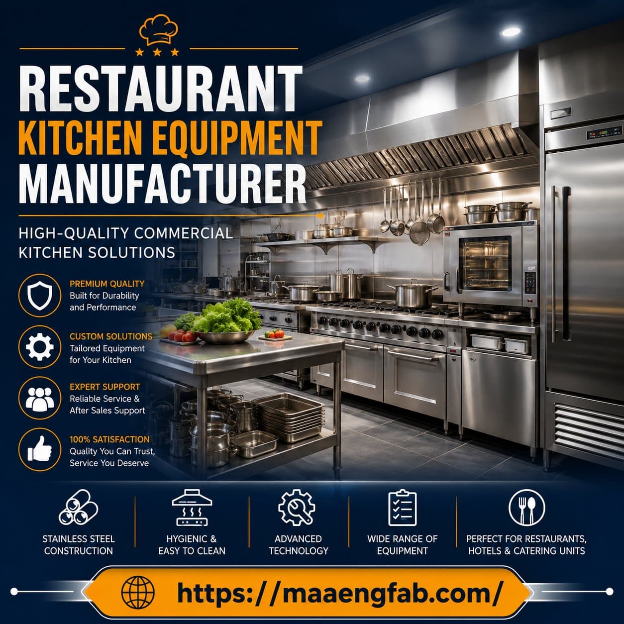 Photo shared by maaengfab: Restaurant Kitchen Equipment Guide: Types, Features & Buying Tips for Commercial Kitchens in India
