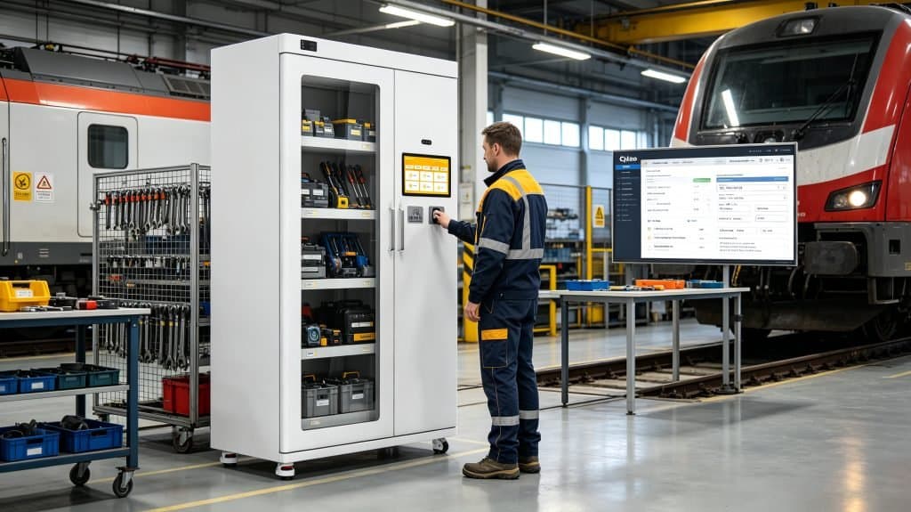 Photo shared by cykeo6688: A tool tagging system is an RFID-based identification solution designed to connect physical tools wi