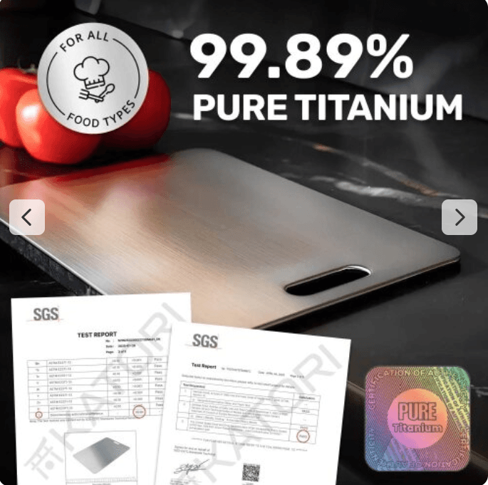 Photo shared by teresa fralickke: Katori Titanium Cutting Board
❗❗ Buy now❗❗
https://gutsnutrition.com/Katori-Titanium-Cutting-Board