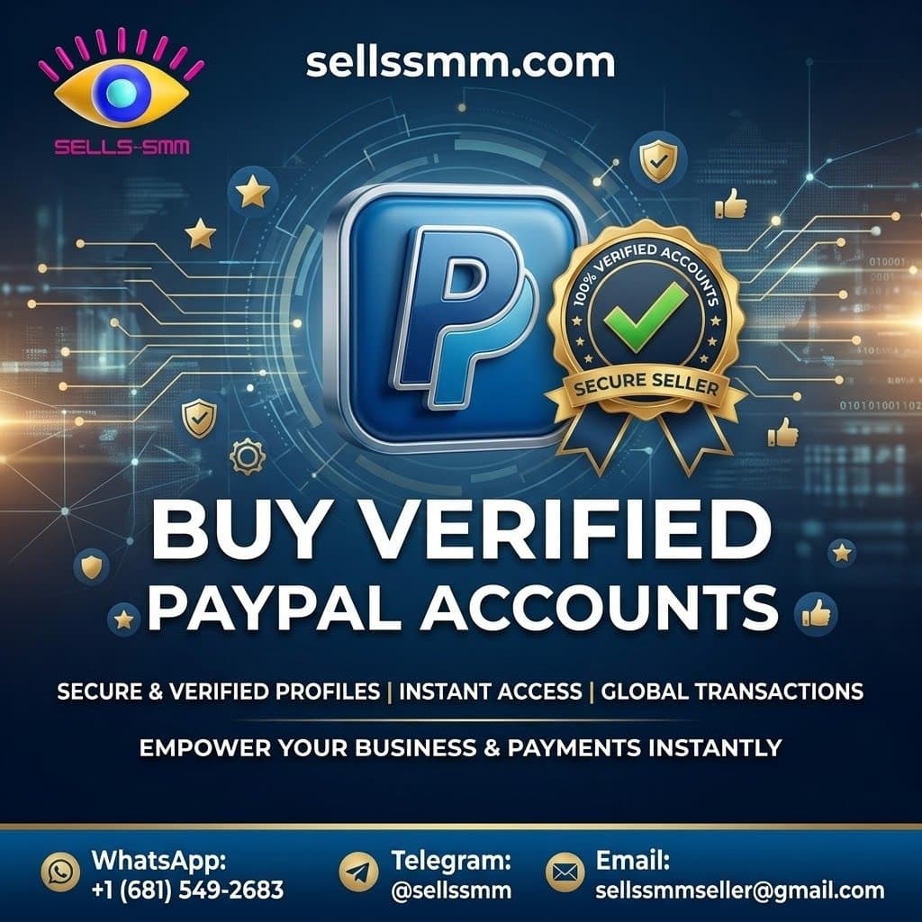Photo shared by Khalil Roberts: Need Verified PayPal Accounts?

Get trusted PayPal account solutions with smooth access, reliable 