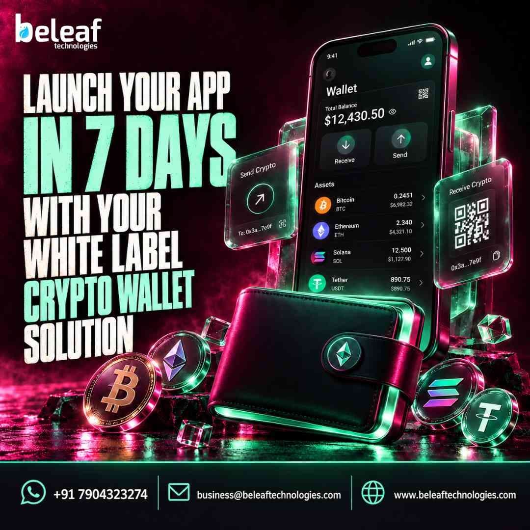 Photo shared by Henrywalker: Launch Your App in 7 Days With Your White Label Crypto Wallet Solution

What if your next app coul