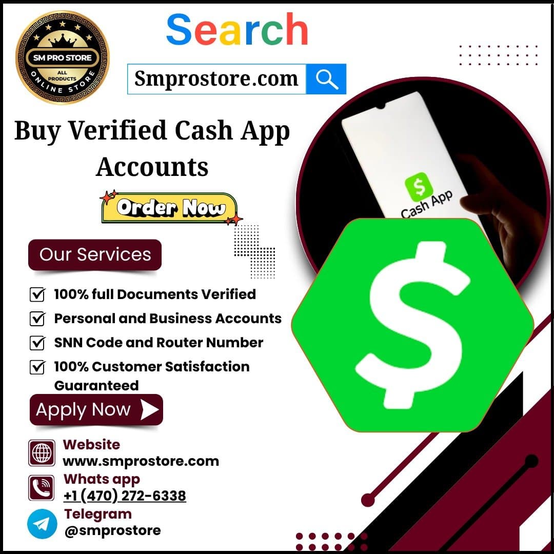 Photo shared by Buy GitHub Accounts: Buy Verified Cash App Accounts
👉Visit Now: {🌐-https://smprostore.com/product/buy-verified-cash-ap