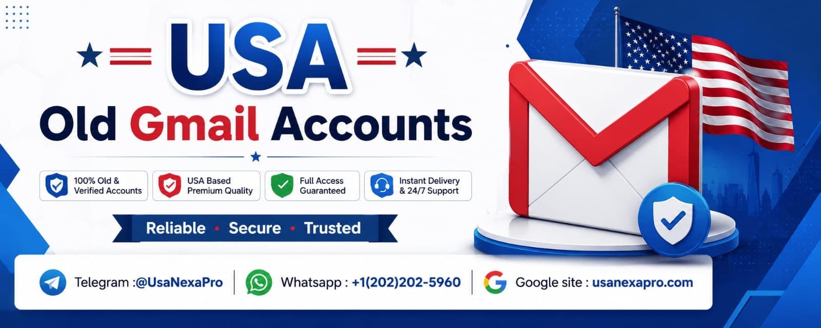 Photo shared by Email Accounts Providers: *Looking for Authentic Old Gmail Accounts at the Lowest Price?*

Don't wait any longer—contact us 