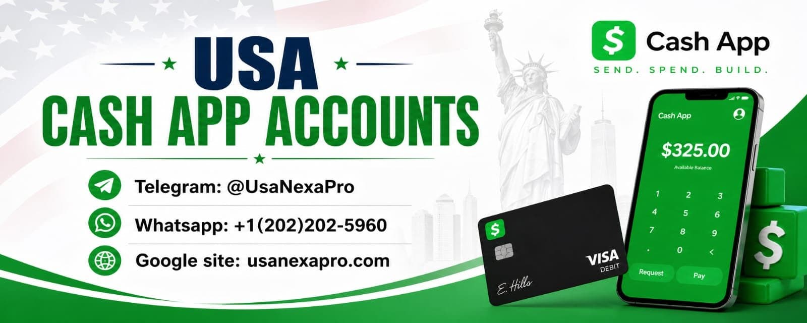 Photo shared by Email Accounts Providers: Get Fully Verified USA Cash App Accounts Today

Don't wait any longer—contact us right now! Get fu