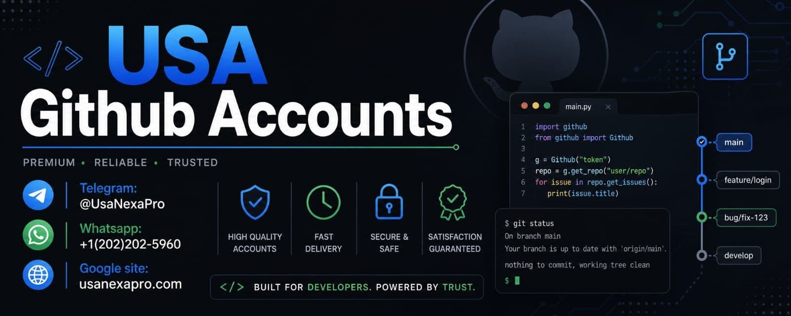 Photo shared by Email Accounts Providers: https://usanexapro.com/product/buy-github-accounts/

#Buy Github Accounts
Buy Github Accounts

