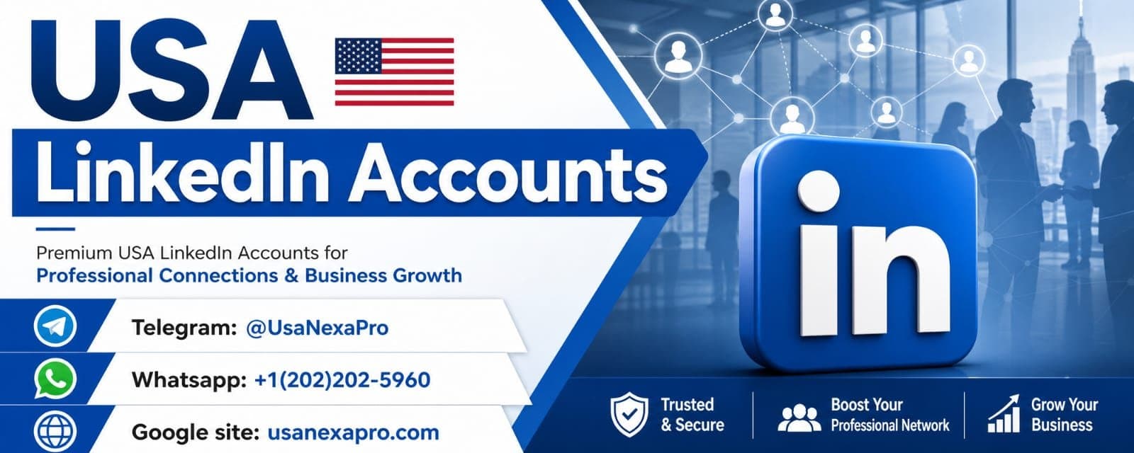 Photo shared by Email Accounts Providers: Instant Delivery on High-Quality LinkedIn Accounts – Limited Stock!

Don't wait any longer—contact