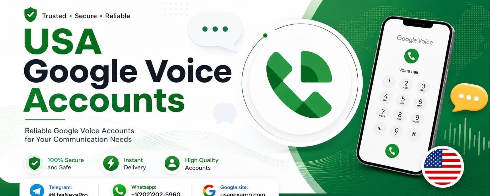 Photo shared by Email Accounts Providers: Buy Google Voice Account

➥24-Hour Reply/ (Contact Us)

✅Telegram: @UsaNexaPro
✅WhatsApp:‪  +1 