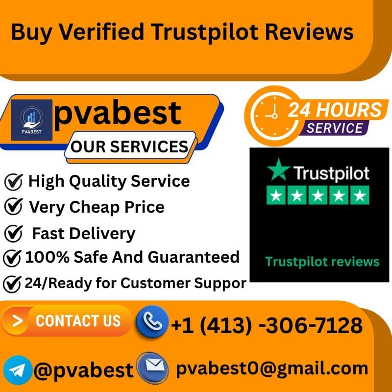 Photo shared by Top 33 Platforms to Buy Aged Gmail Accounts in the USA: #Buy TrustPilot Reviews
Buy TrustPilot Reviews
Our Website Link:https://pvabest.com/product/buy-tr