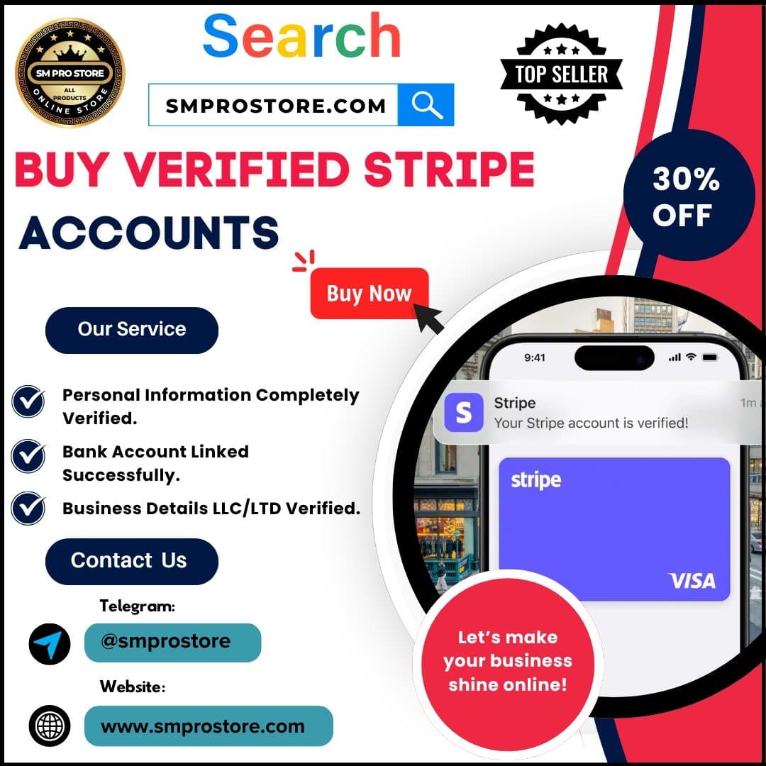 Photo shared by Buy GitHub Accounts: Buy Verified Stripe Accounts
👉Visit Now: {🌐-https://smprostore.com/product/buy-verified-stripe-ac