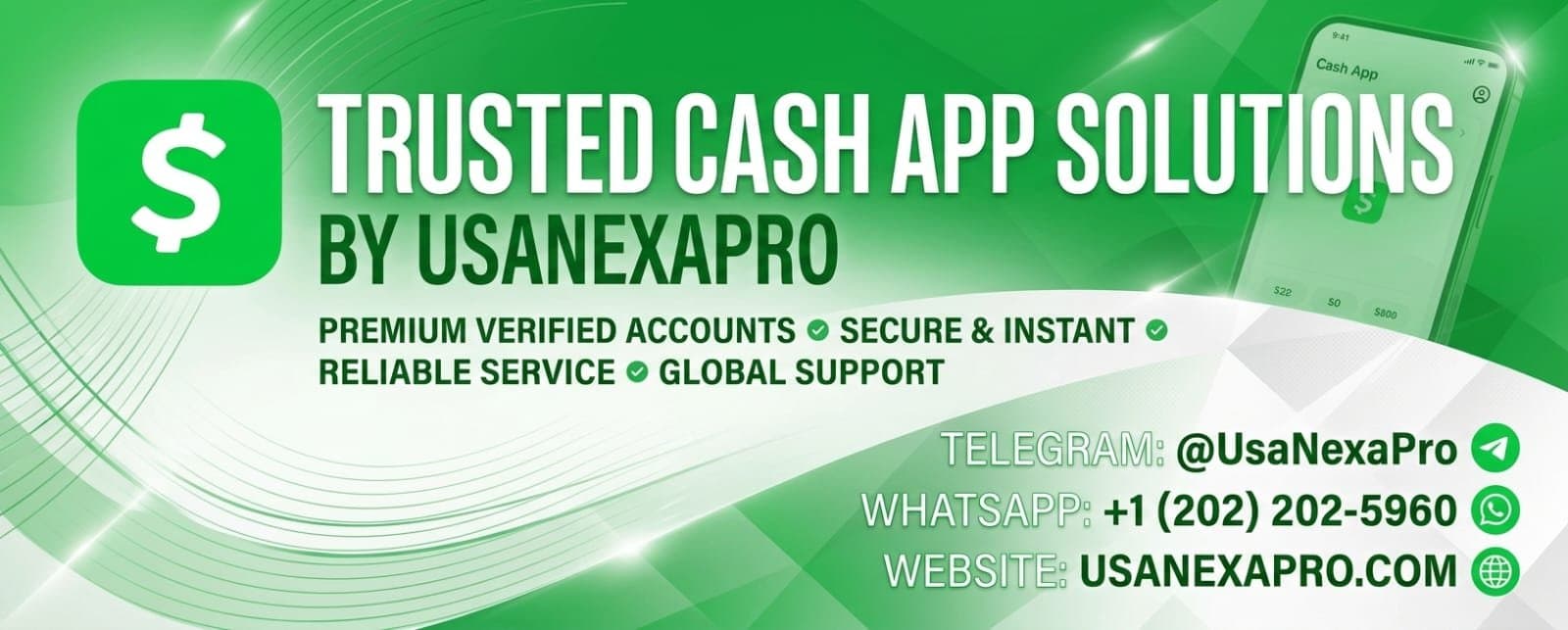 Photo shared by Email Accounts Providers: Get Fully Verified USA Cash App Accounts Today

Don't wait any longer—contact us right now! Get fu