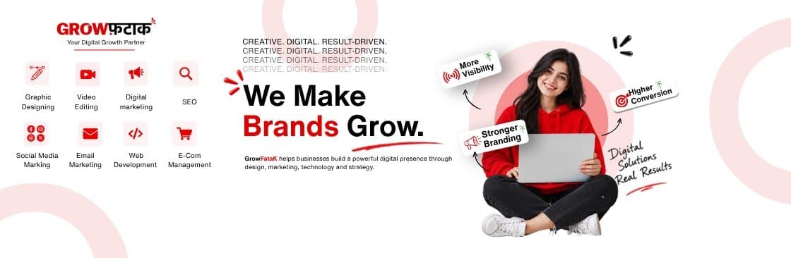 Photo shared by Growfatak: GrowFatak helps businesses strengthen their social media presence through creative content, social m