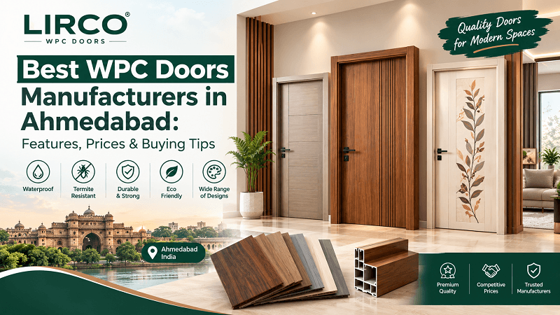 Photo shared by Lirco Wood Plastic Composites: Best WPC Doors Manufacturers in Ahmedabad: Features, Prices & Buying Tips

https://lircowoodplasti