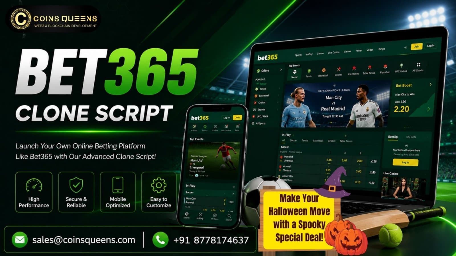 Photo shared by SterlinCooper: Build a Bet365 Clone Script with custom betting modules, live odds integration, and efficient backen