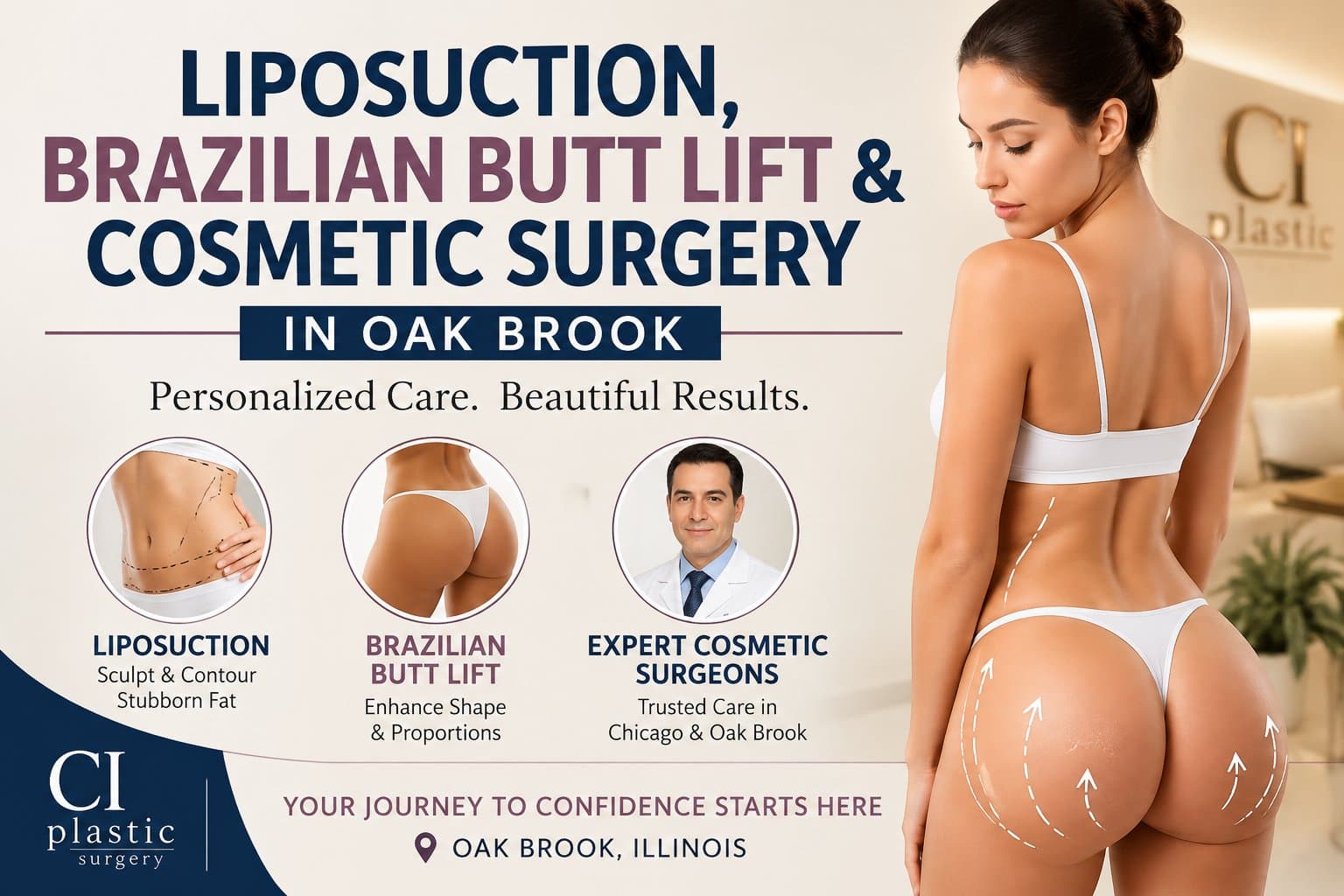 Photo shared by CHICAGO INSTITUTE OF PLASTIC SURGERY: Personalized Cosmetic Surgery in Oak Brook
Cosmetic surgery is a personal decision that can help in