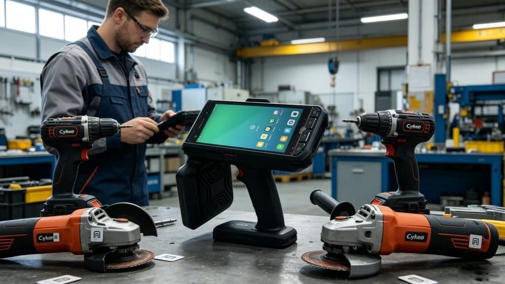 Photo shared by cykeo6688: tracking device for power tools is an RFID-based industrial monitoring system that provides real-tim
