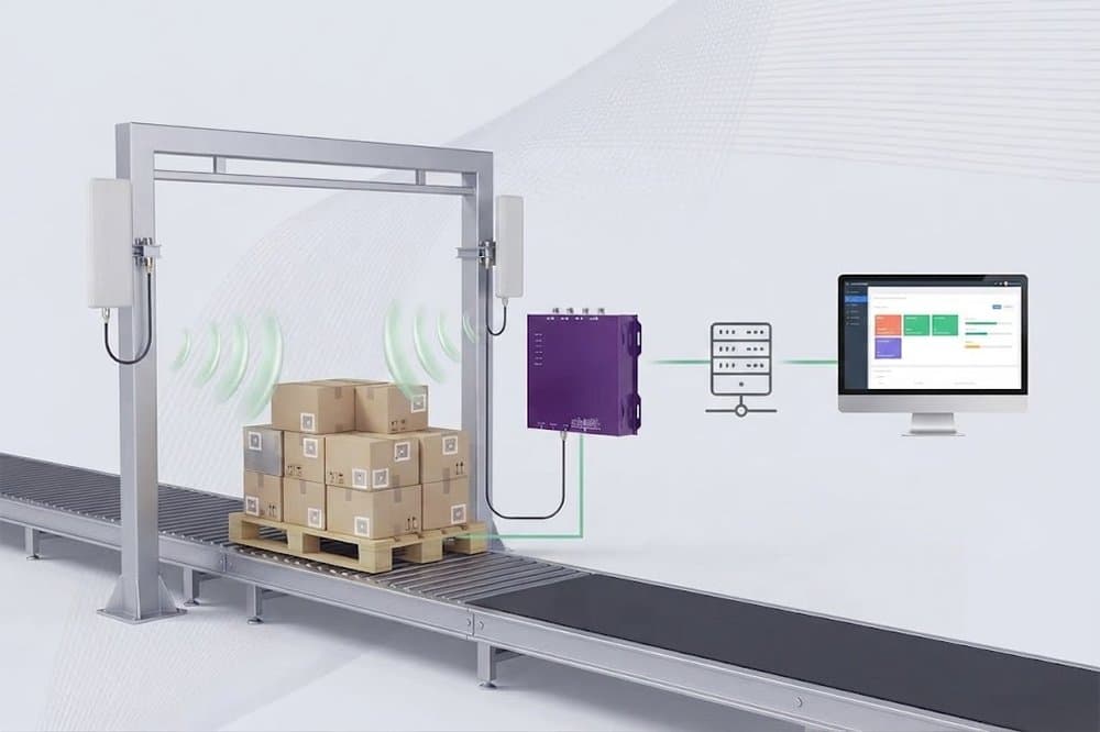 Photo shared by cykeo6688: A fixed RFID reader is designed to stay in one location and continuously identify RFID-tagged items 