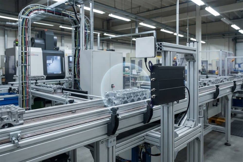 Photo shared by cykeo6688: RFID readers can help industrial systems identify products, tools, pallets and workpieces automatica