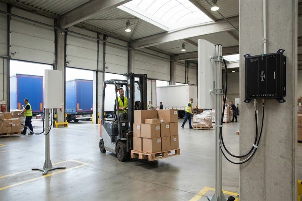 Photo shared by cykeo6688: Long range RFID scanner can help logistics companies automatically identify pallets, cartons, contai