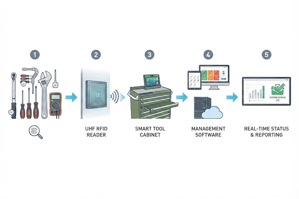 Photo shared by cykeo6688: RFID Tools & Devices: What Are They Really Used For?
Managing a few tools is easy.

Managing seve