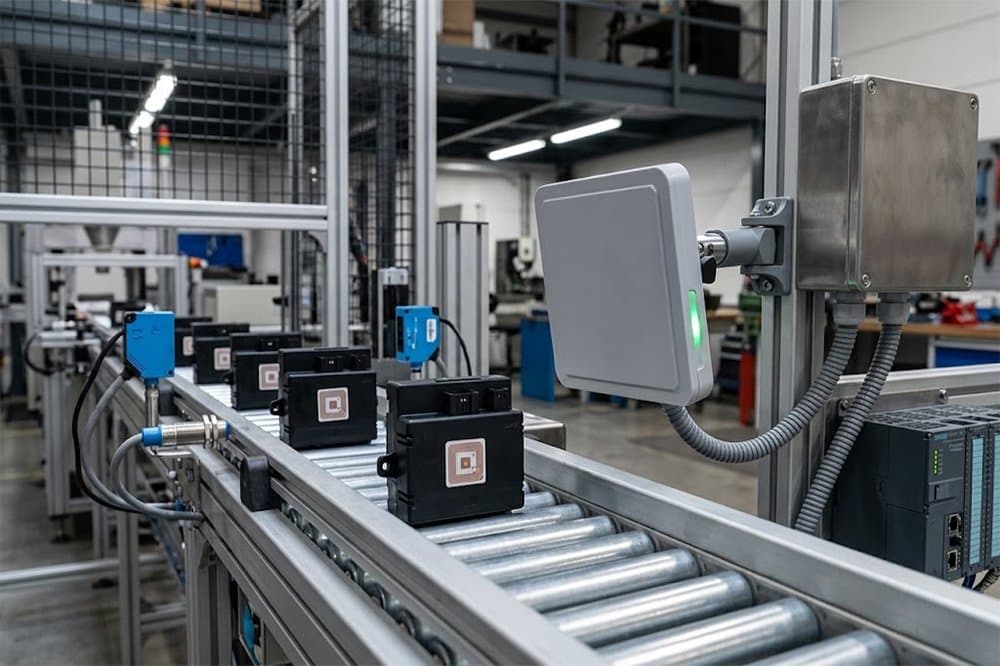 Photo shared by cykeo6688: Long range RFID scanner can automatically identify tagged products, containers, tools, and work-in-p