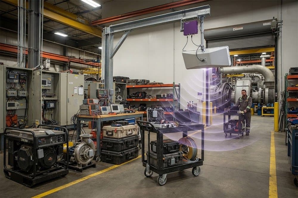 Photo shared by cykeo6688: How Does RFID Tracking Work in a Power Plant?​
A typical power plant RFID workflow looks like this: