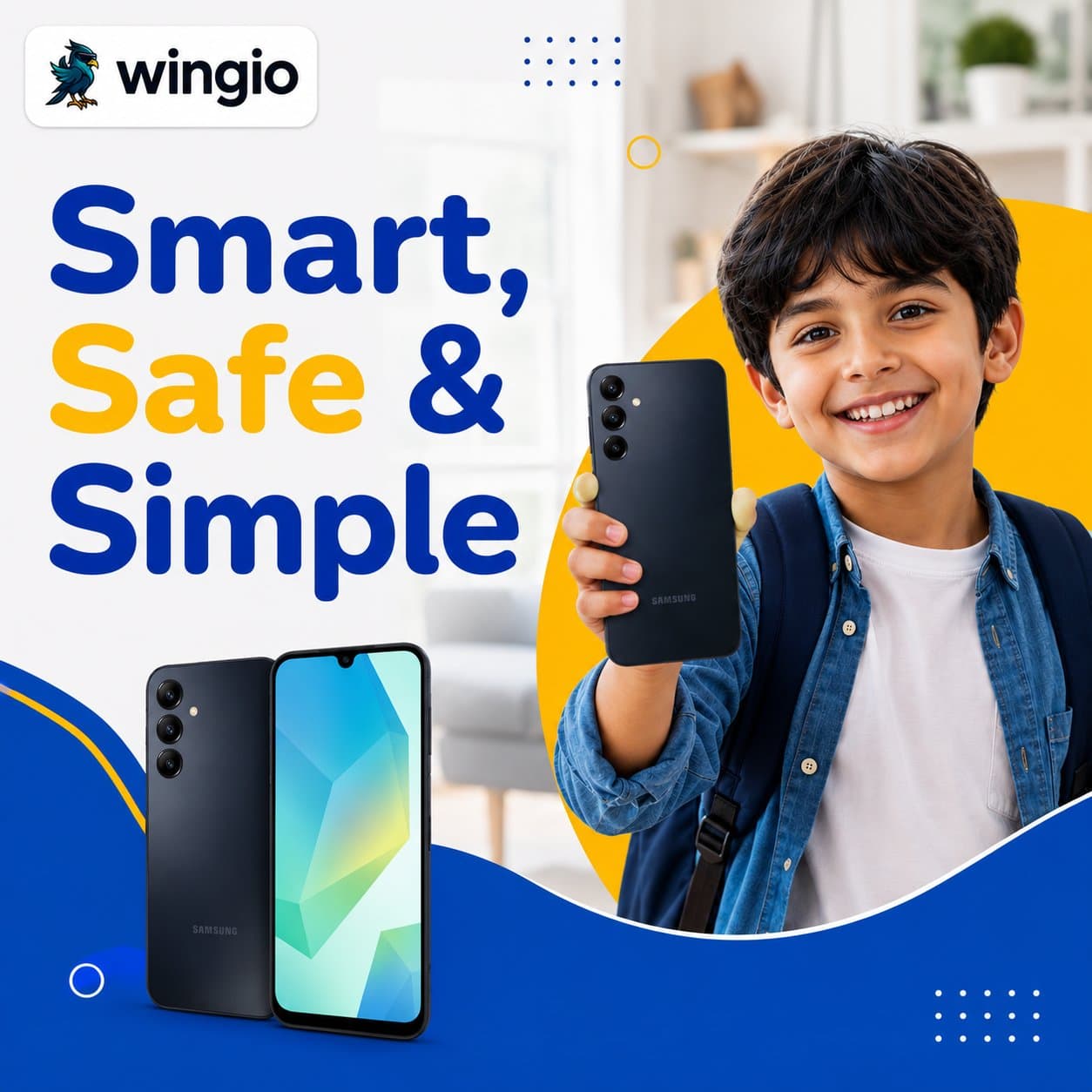 Photo shared by My Wingio UK: Wingio Kids Smartphone: A Parent-Friendly Phone for Children