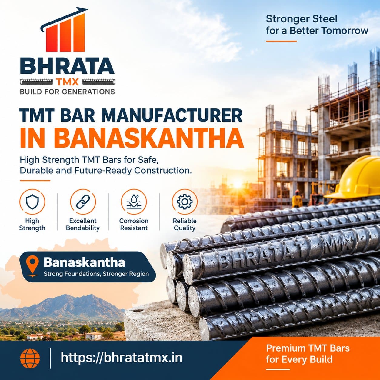 Photo shared by BhrataTMX: TMT Bar Manufacturer in India: 8 Hidden Quality Factors to Check Before Choosing TMT Steel

Before